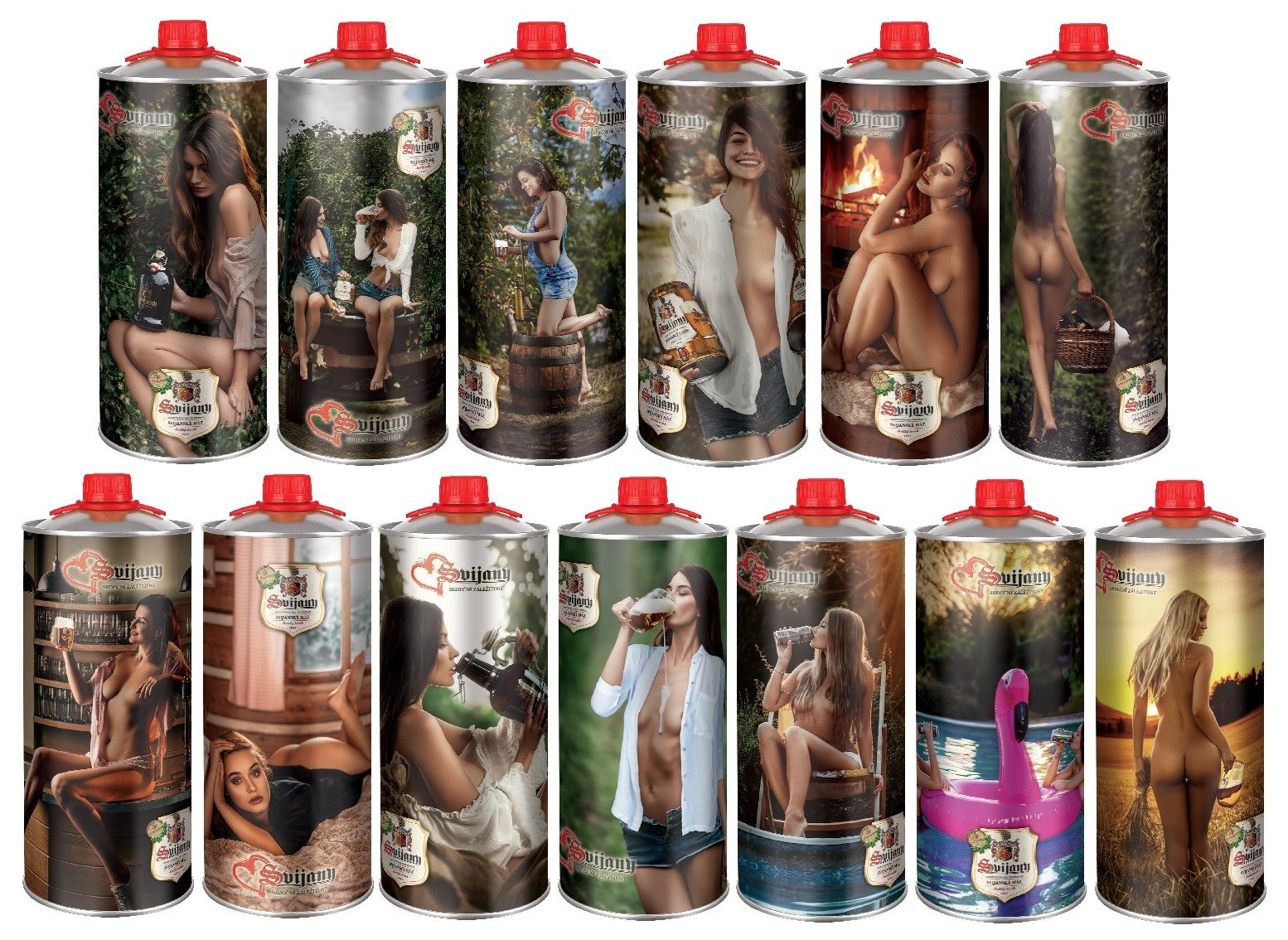 Svijany SVIJANSKÝ MÁZ dívky z kalendáře /No. 02/2019 (200cl)