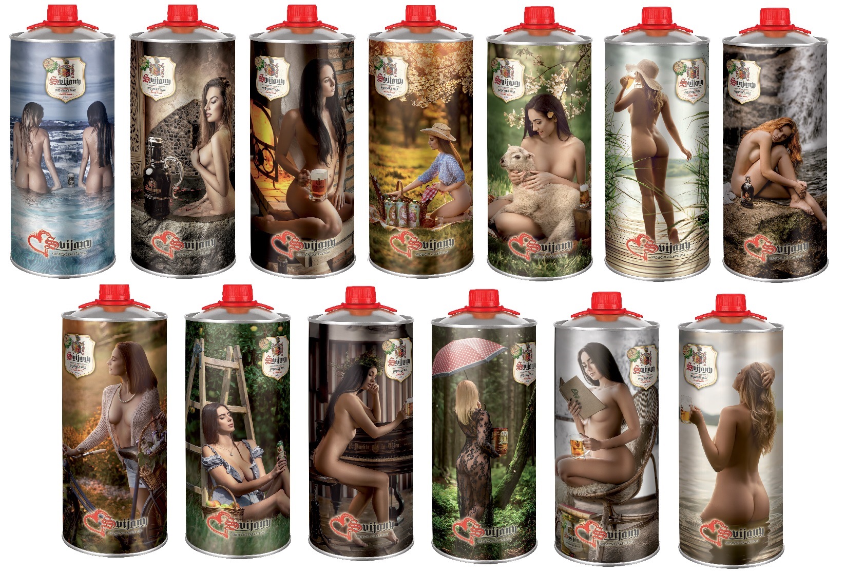 Svijany SVIJANSKÝ MÁZ dívky z kalendáře -No. 013/2020 (200cl)