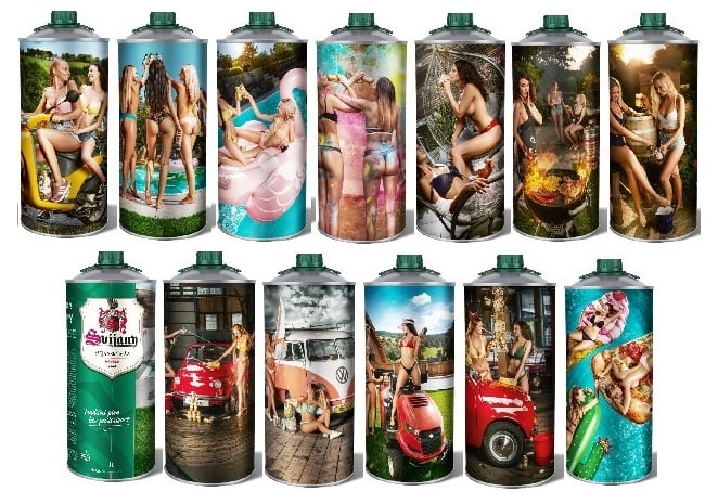 Svijany SVIJANSKÝ MÁZ dívky z kalendáře NO. 00/2021 (200cl)