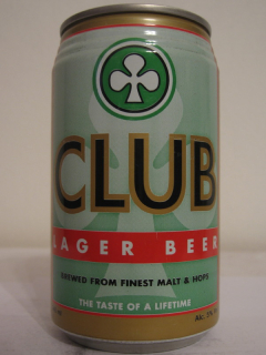 GHANA-CLUB LAGER BEER